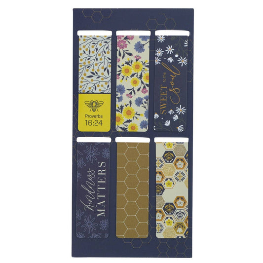 Magnetic Bookmark Set Kind Words Prov. 16:24