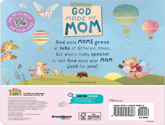 God Made My Mom (New Children's Book!)