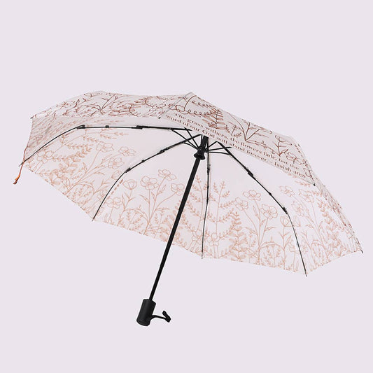 Isaiah 40:8 Wildflower Compact Umbrella