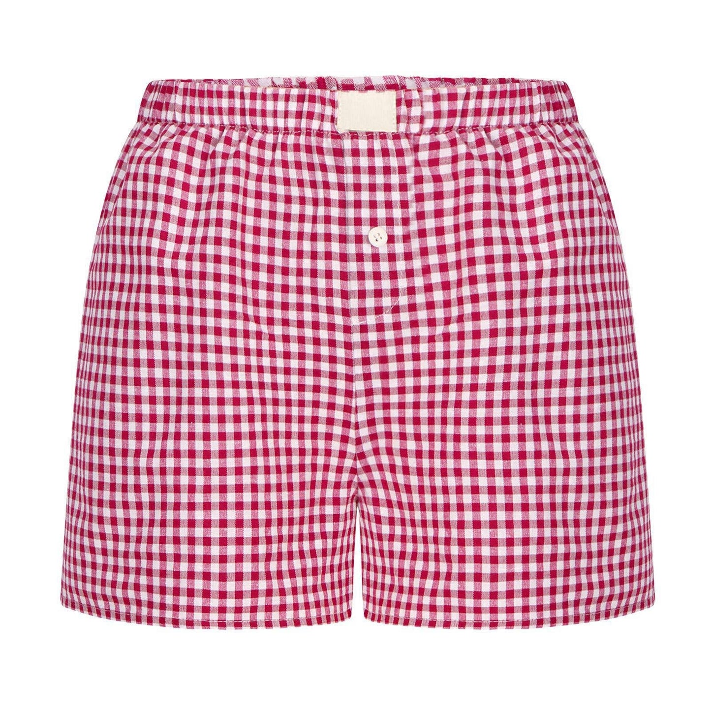 Everywhere Gingham Elastic waist Pull-On Boxer Shorts