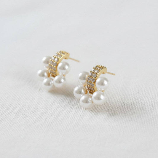 Elegant Gemstone Drop Earrings