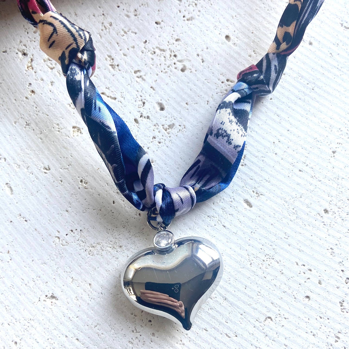Scarf necklace charms pendants spring summer 2025