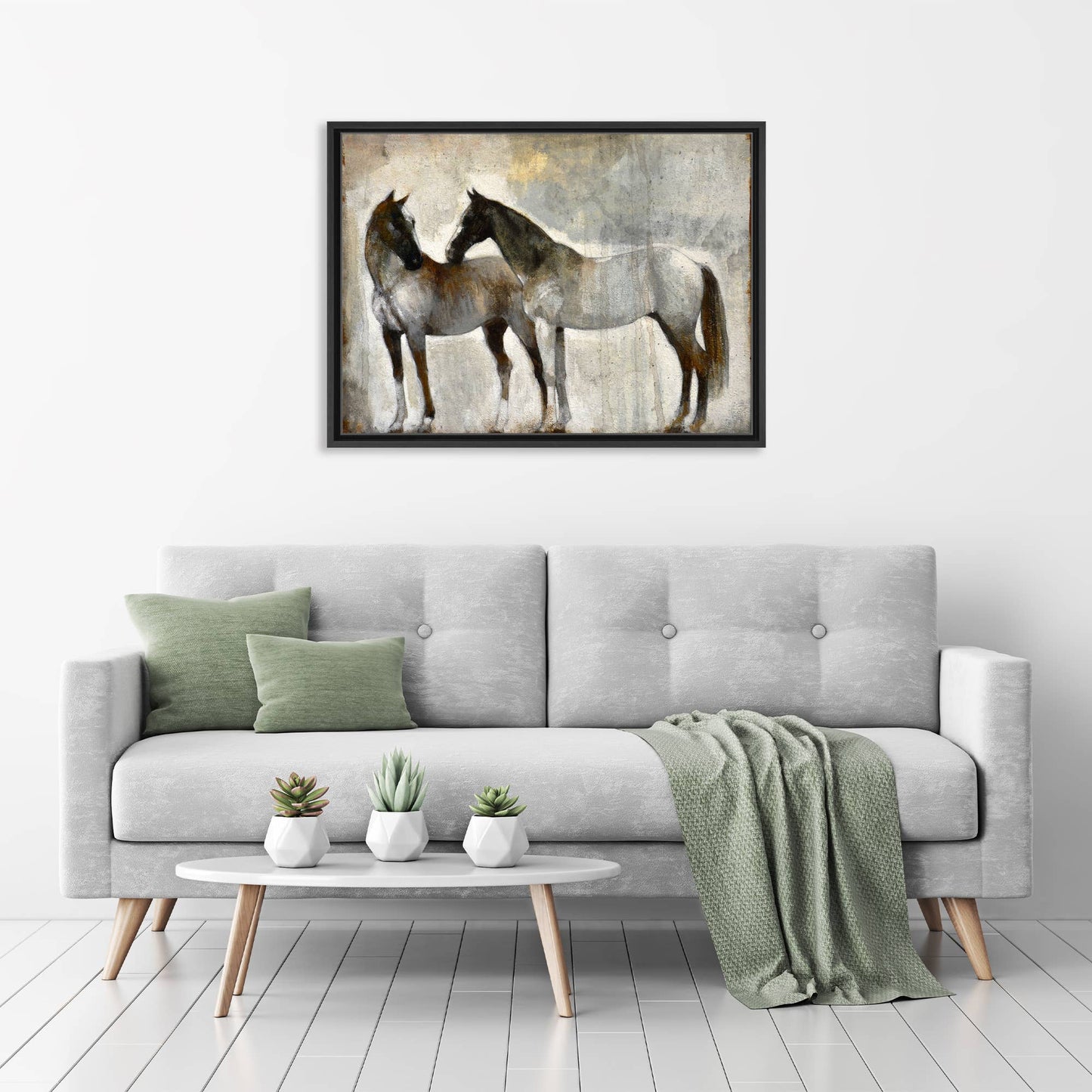 Kindred Framed Canvas Wall Art by Norman Wyatt Jr.