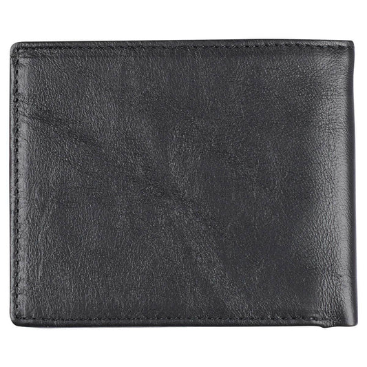 Genuine Leather Wallet Rhino Armor Black