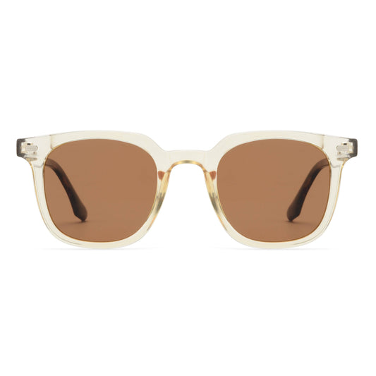 LUCIEN | Transparent Nude-Tortoise | Brown Lens