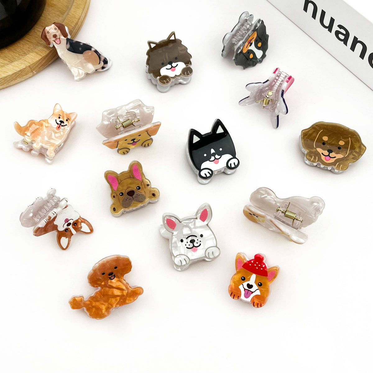 Mini Cute Puppy Claw Clip