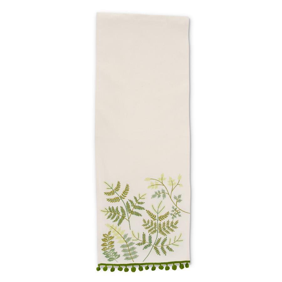 72" Ferns Table Runner