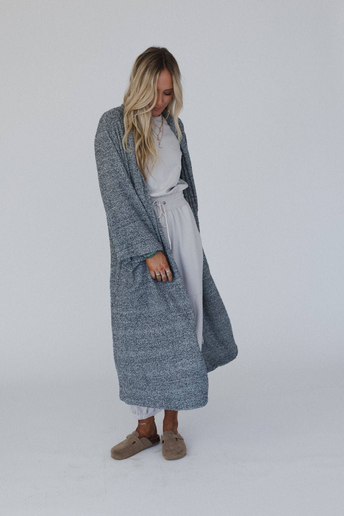 Moonlight Hug Cardigan - Black