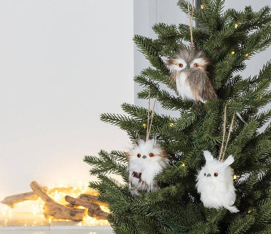 Small Owl Ornament - Assorted-4" Owls