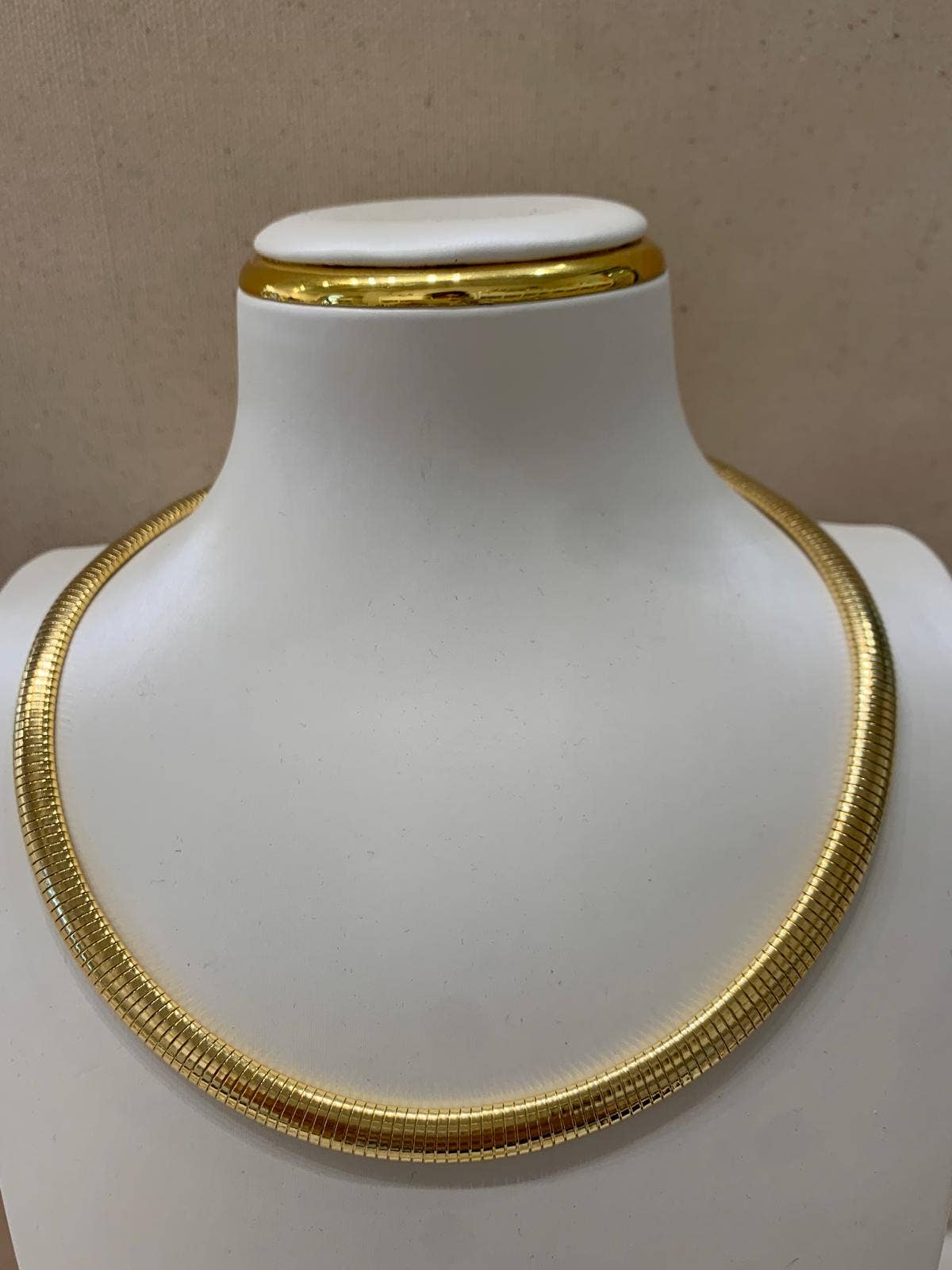 Emily Wire Gold Tone Necklace