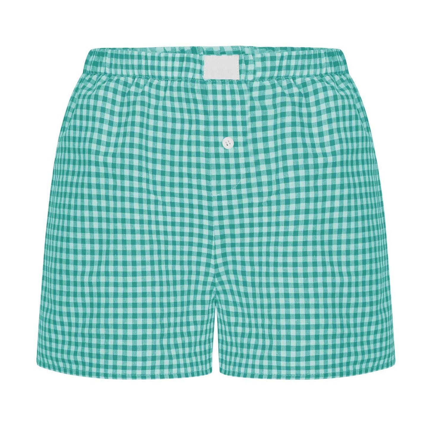 Everywhere Gingham Elastic waist Pull-On Boxer Shorts