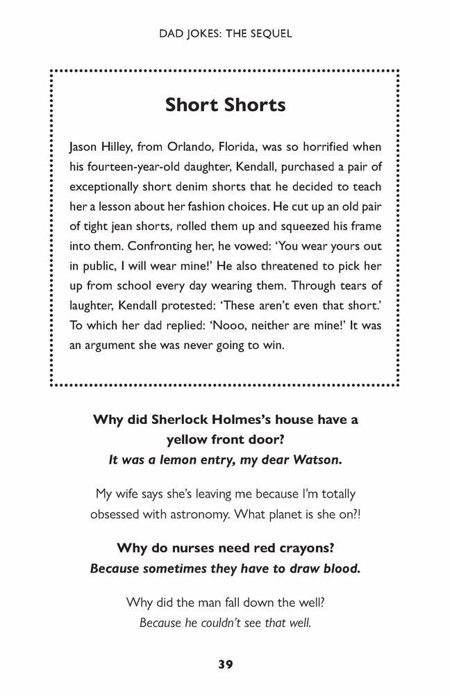 Dad-isms - Hilarious Adult Humor Book
