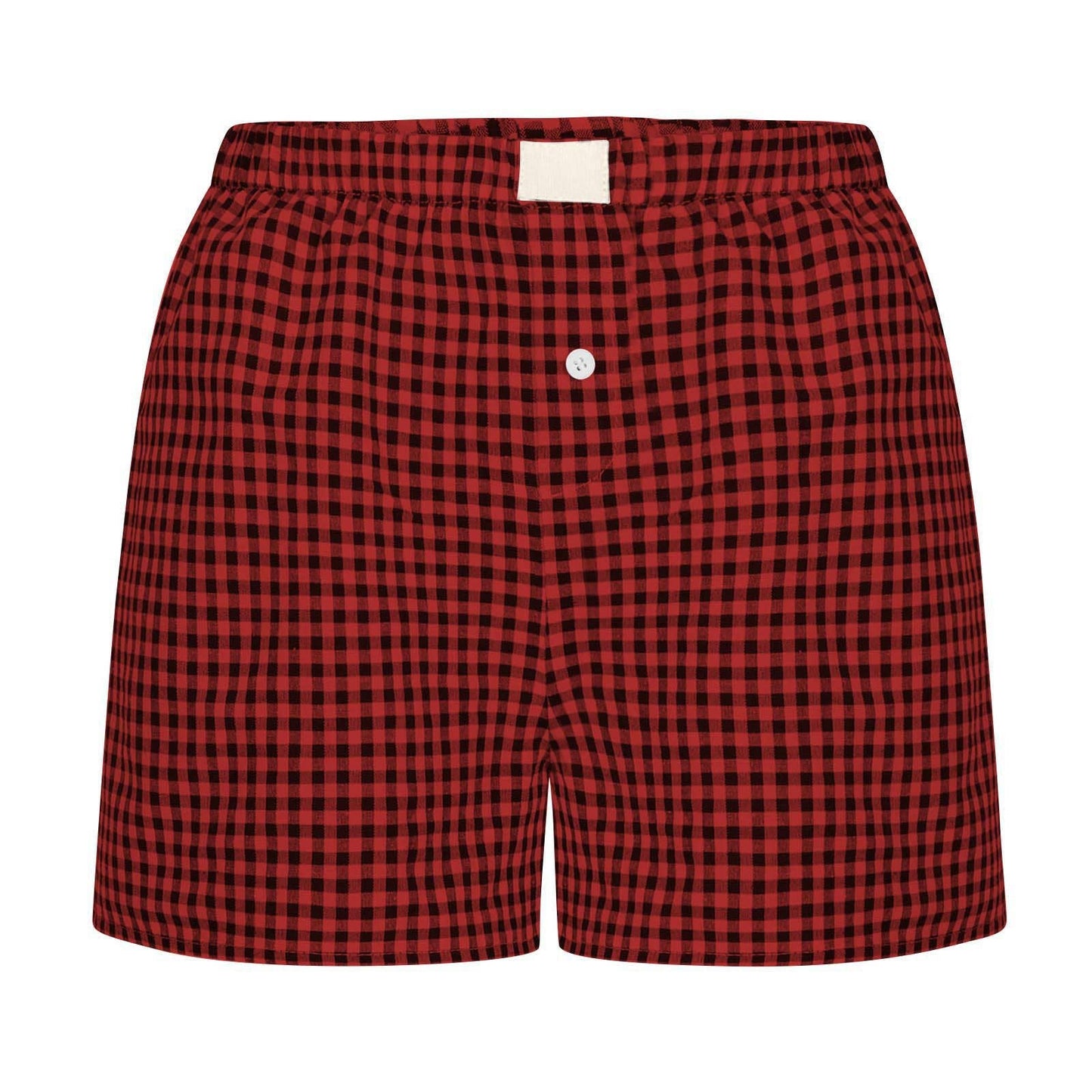 Everywhere Gingham Elastic waist Pull-On Boxer Shorts
