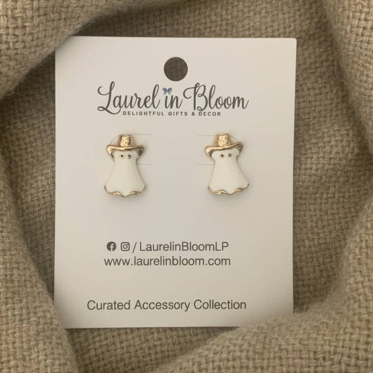 Boo Haw! Ghost Earrings