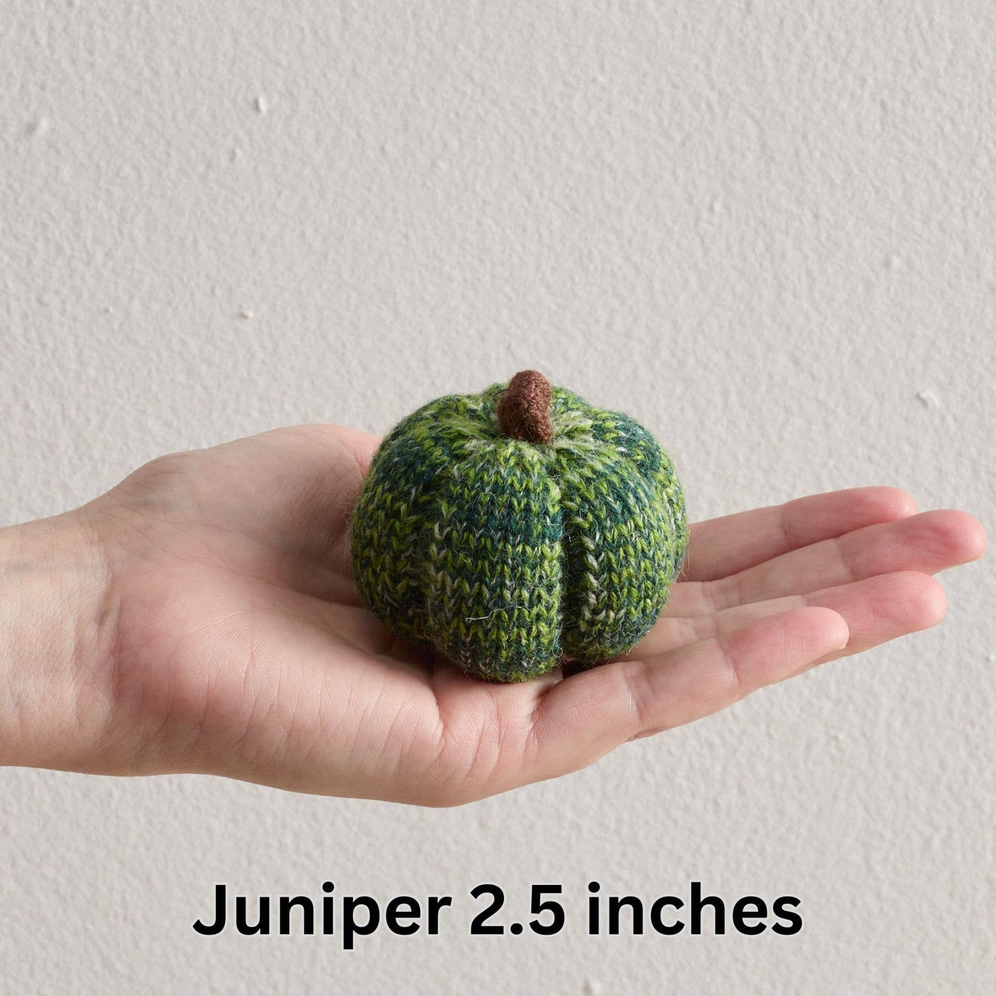 Cozy Knit Pumpkins, variegated yarns, unique autumn colors
