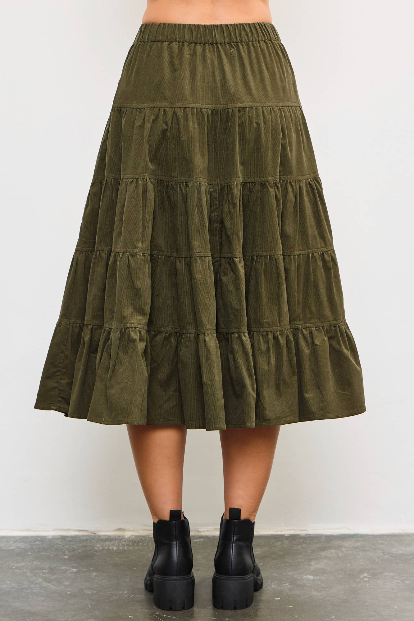 TIERED SKIRT