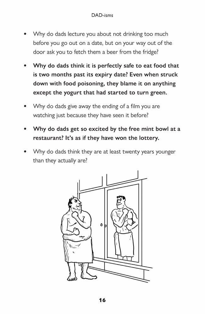 Dad-isms - Hilarious Adult Humor Book