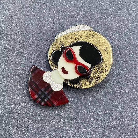 Creative Beauty Acrylic Brooch