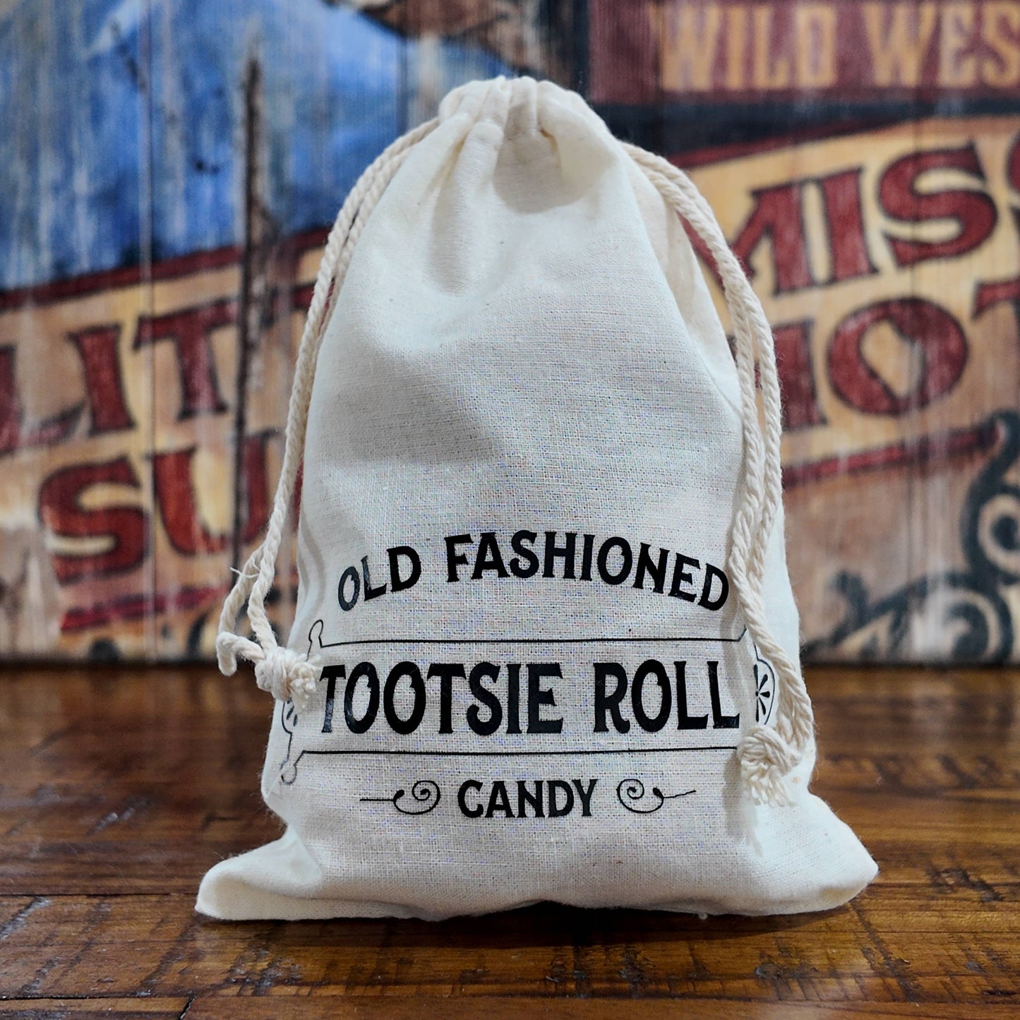 Tootsie Roll Candy with Decorative Cloth Bag (5 oz.)