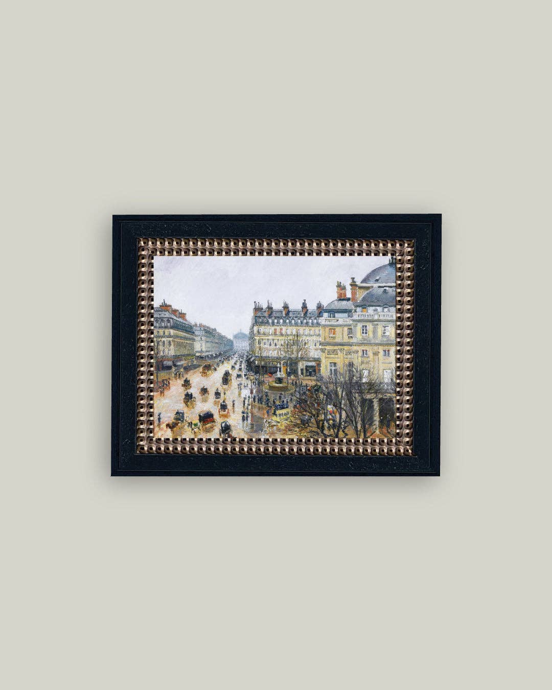 Place Du Theatre Framed Antique Art