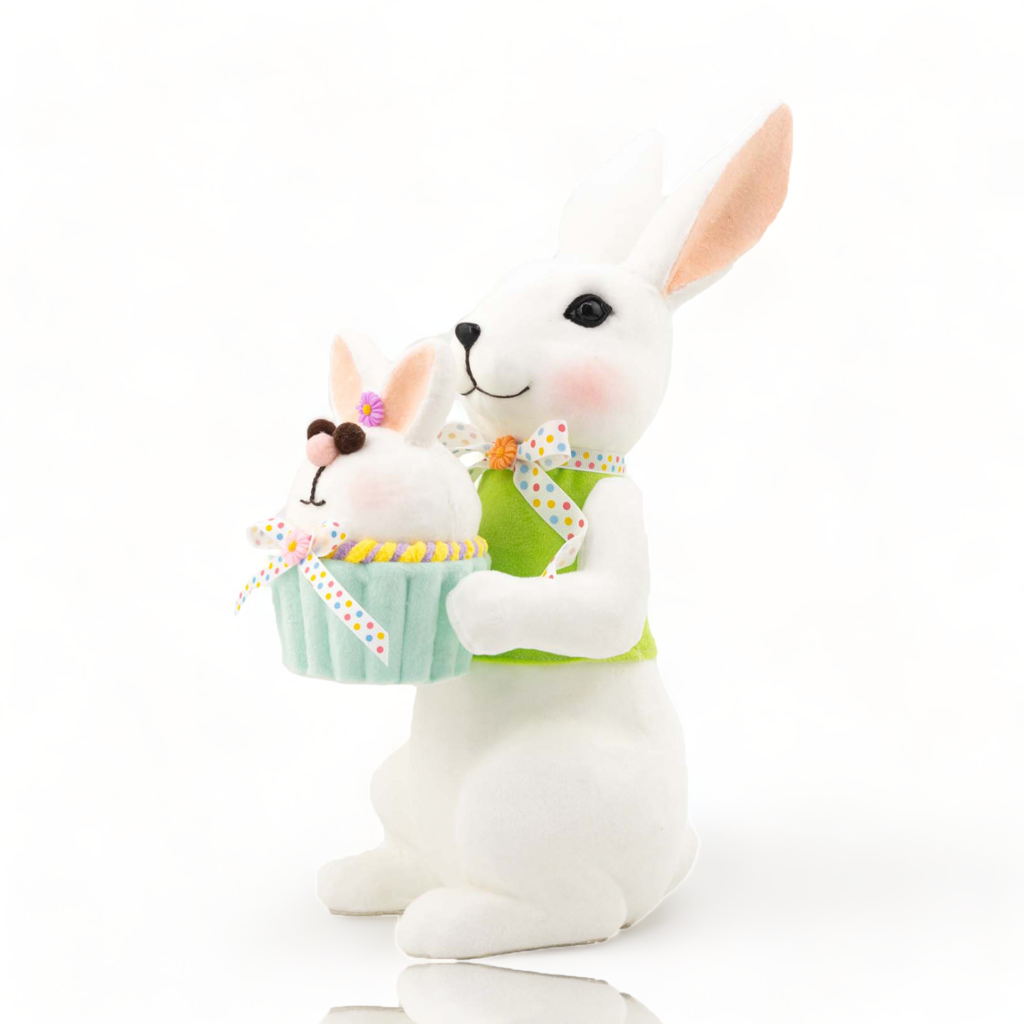 Boy Bunny w/Bunny Cupcake