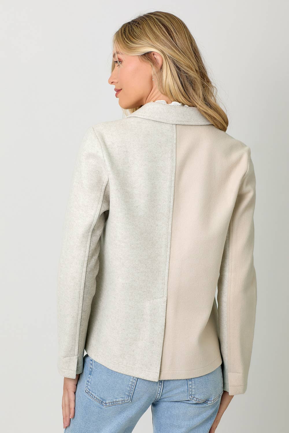 Color Blocked Sport Coat