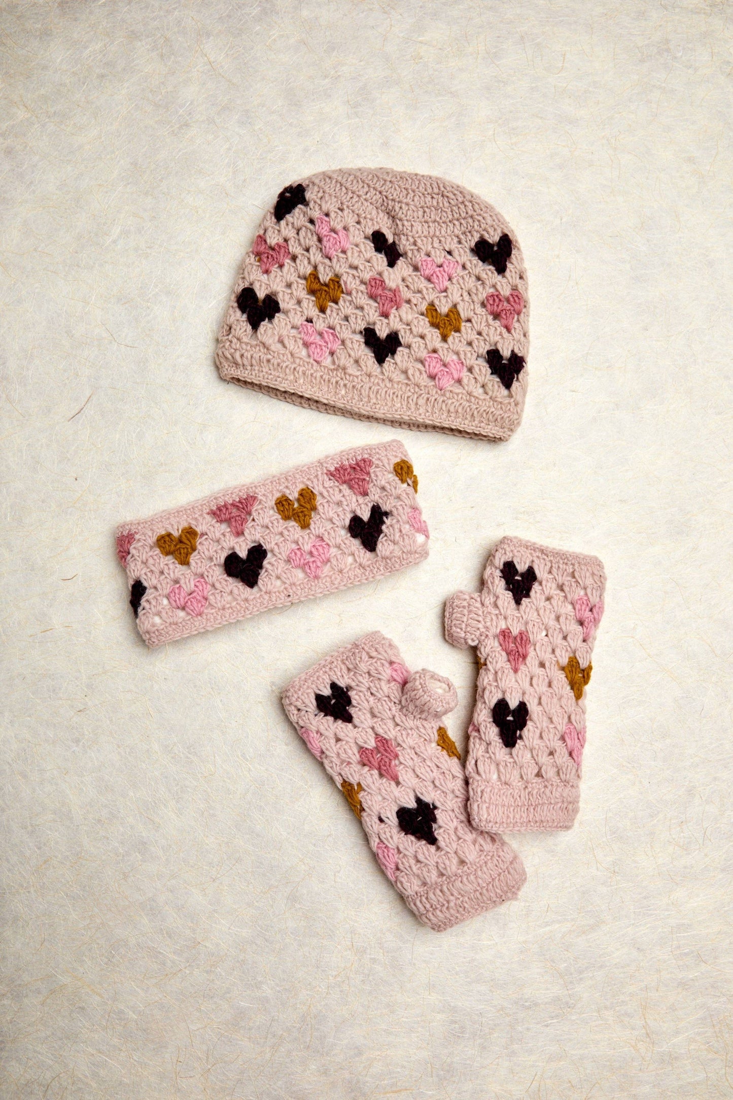 Carina Sunset Crochet Beanie