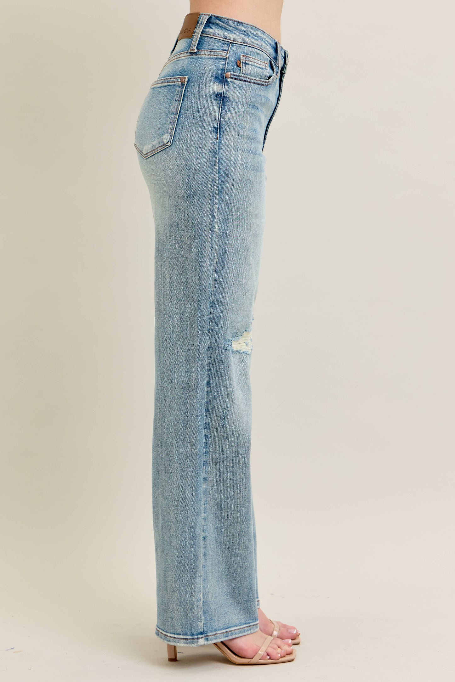 Destroy & Knee Patch Straight