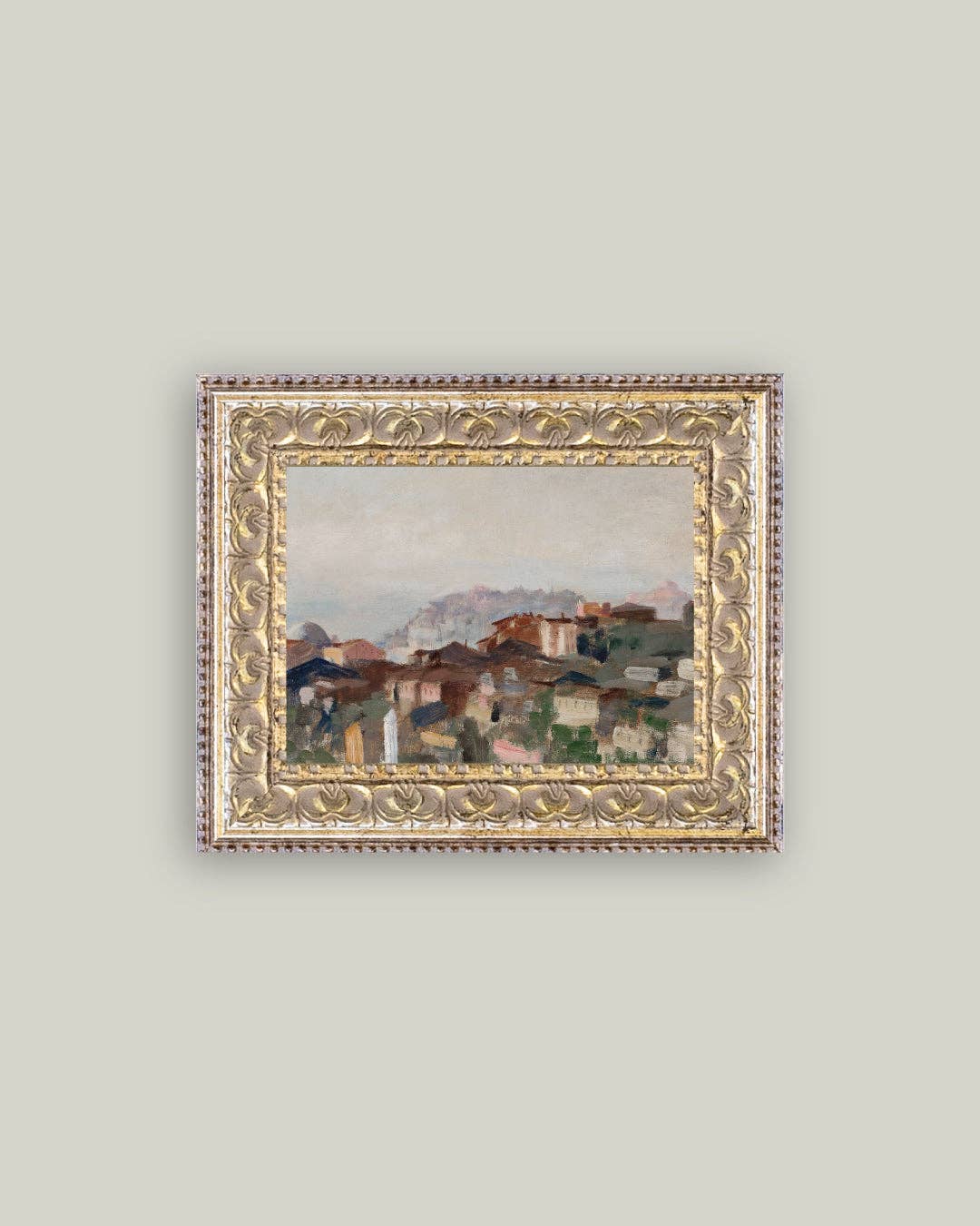 View of Constantinople Framed Antique Art