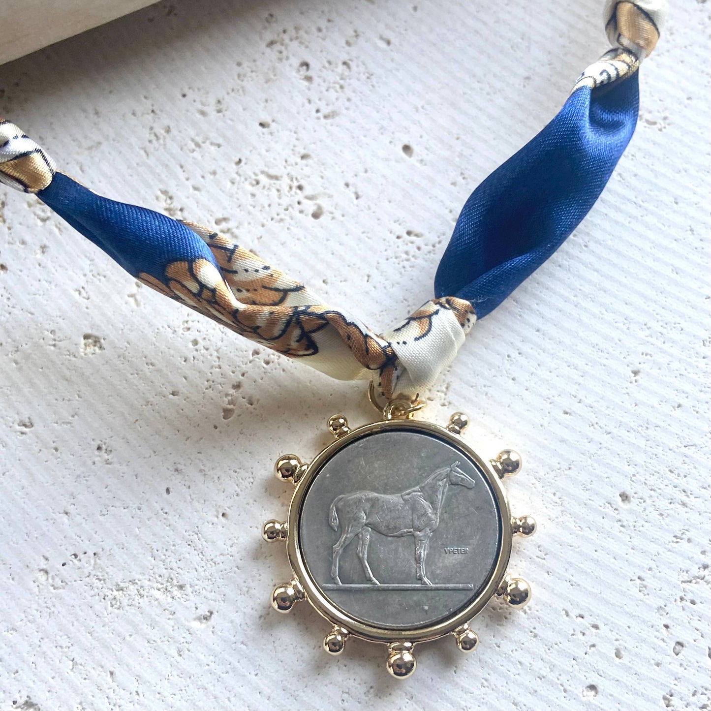 Scarf necklace charms pendants spring summer 2025