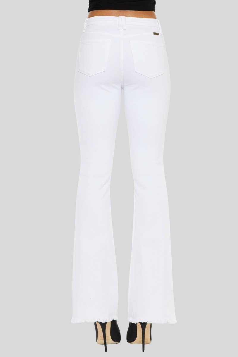 OPEN PACK HIGH RISE BOOTCUT JEANS-KC11259WT