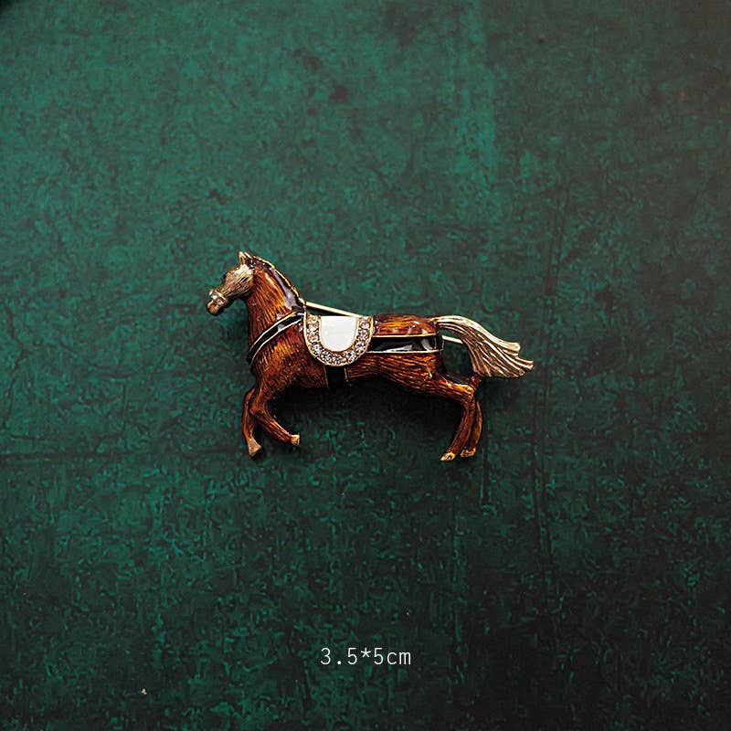 Vintage Baroque Brooch Elegant Pin Accessory