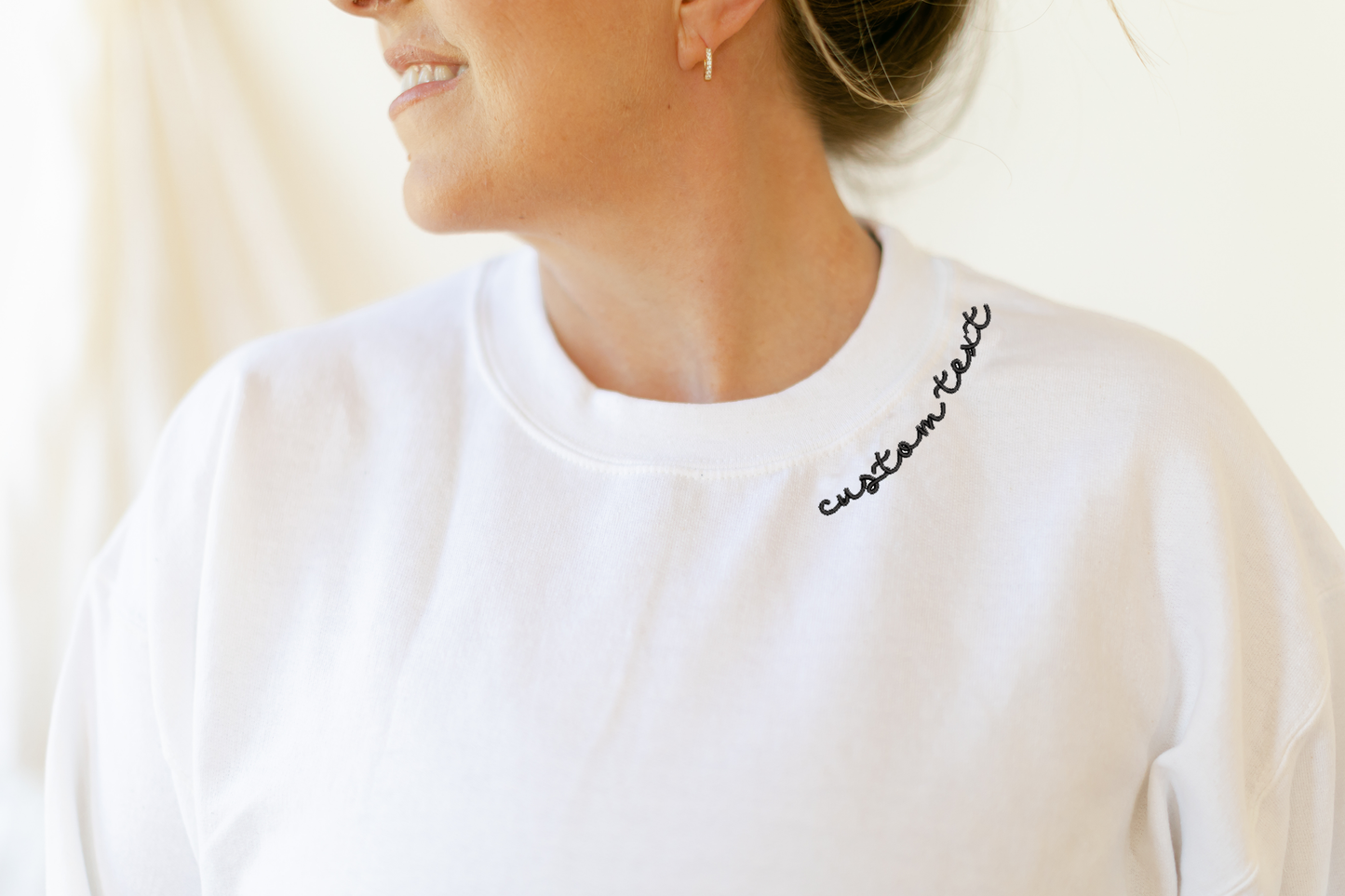 Custom Embroidered Sweatshirt, Hudson, OH