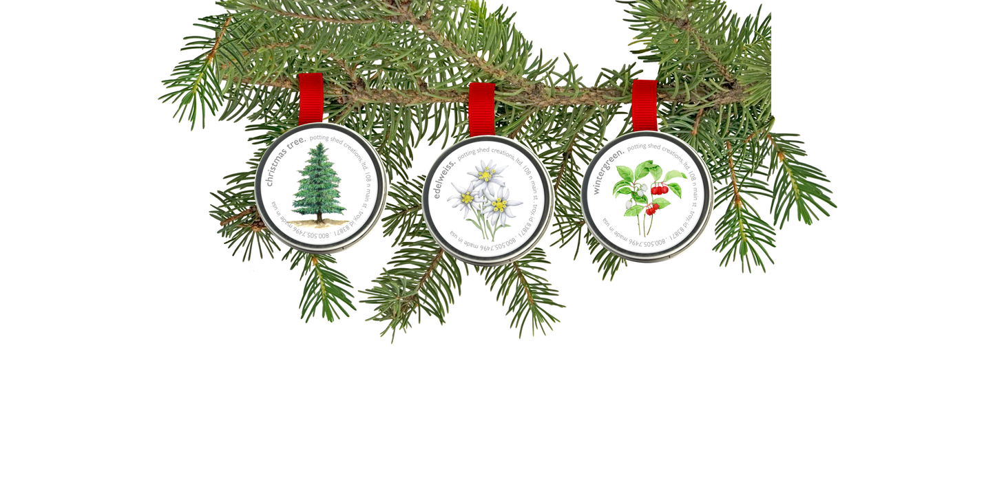 Garden Sprinkle Ornaments | Christmas Edelweiss