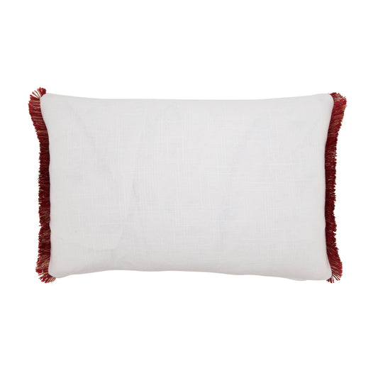 Holly Branch Throw Pillow