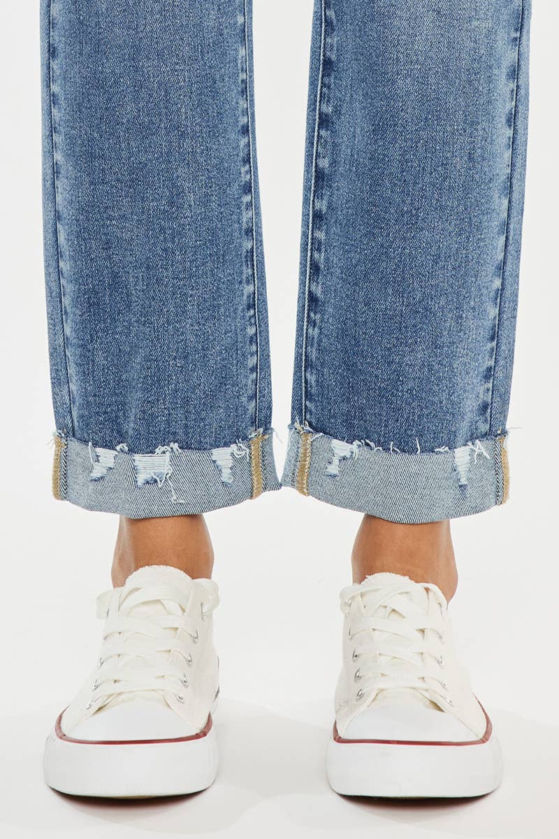 OPEN PACK HIGH RISE SLIM STRAIGHT JENAS-KC20023M