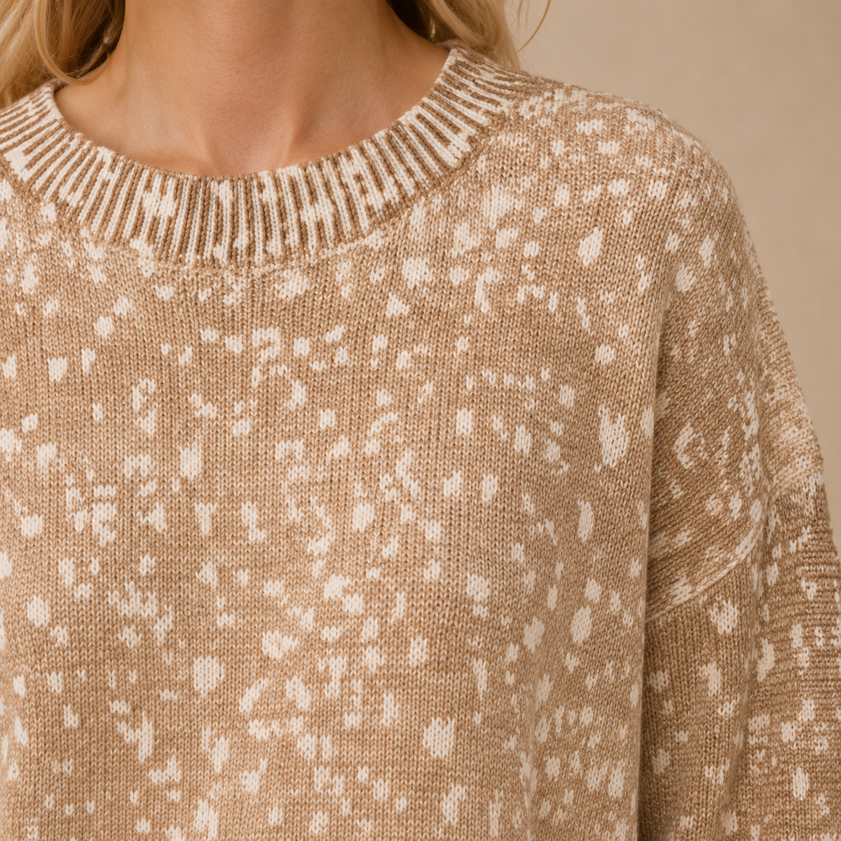 Deer Pattern Sweater