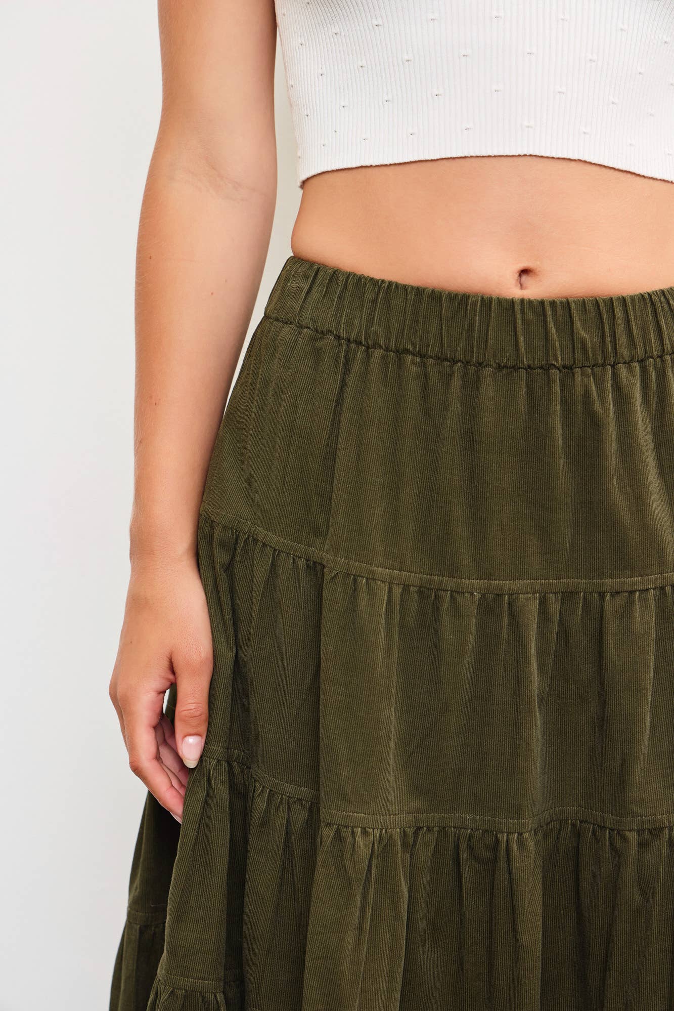 TIERED SKIRT