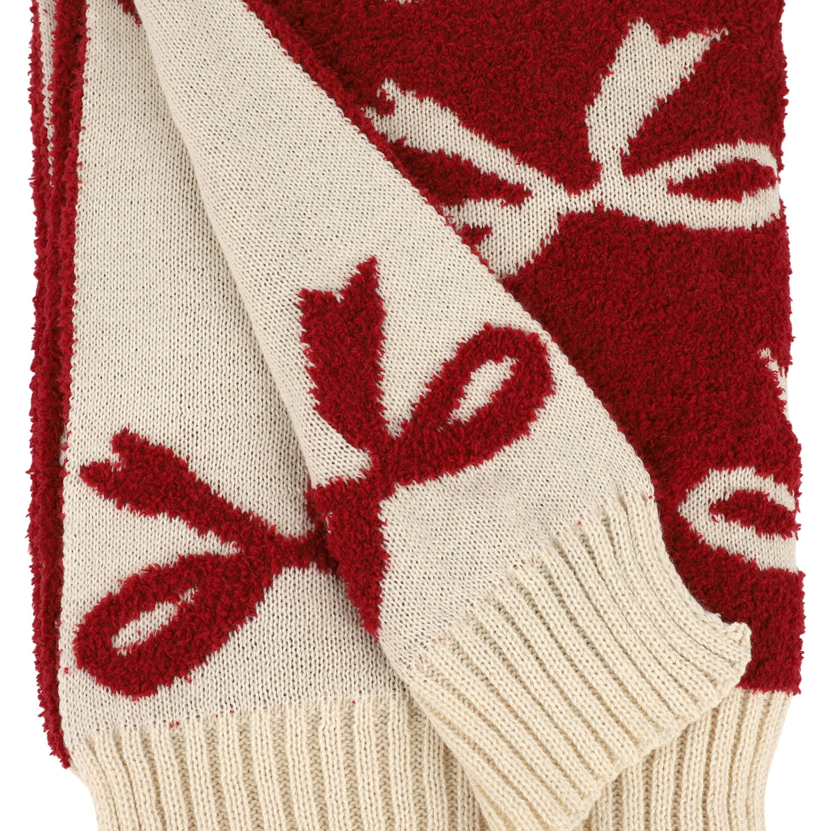Bow Pattern Throw Blanket