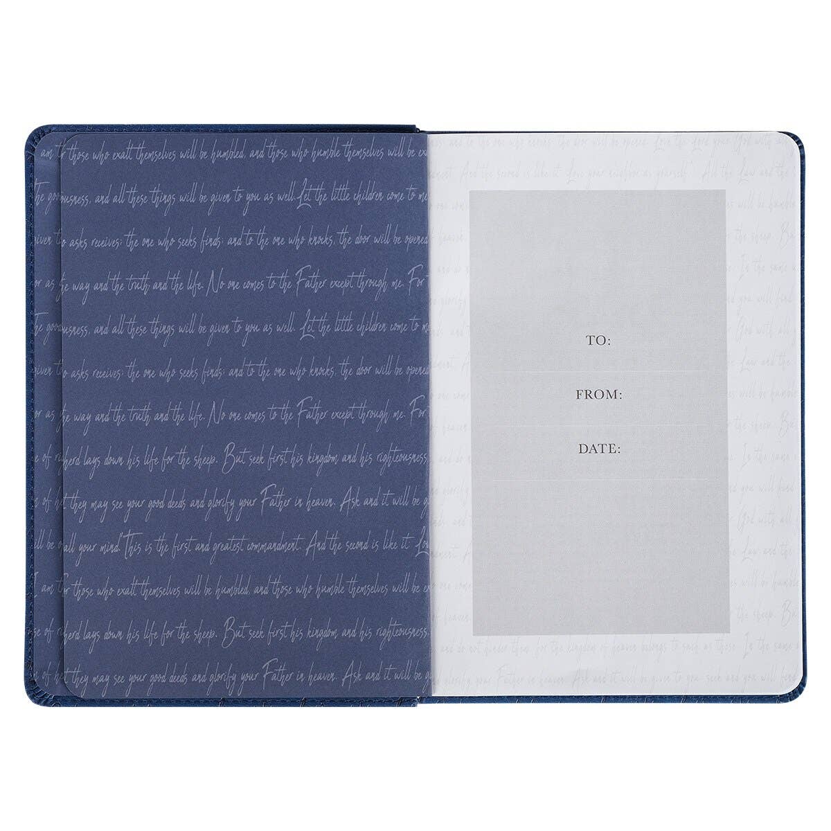 Devotional Words of Jesus for Daily Living Faux Leather