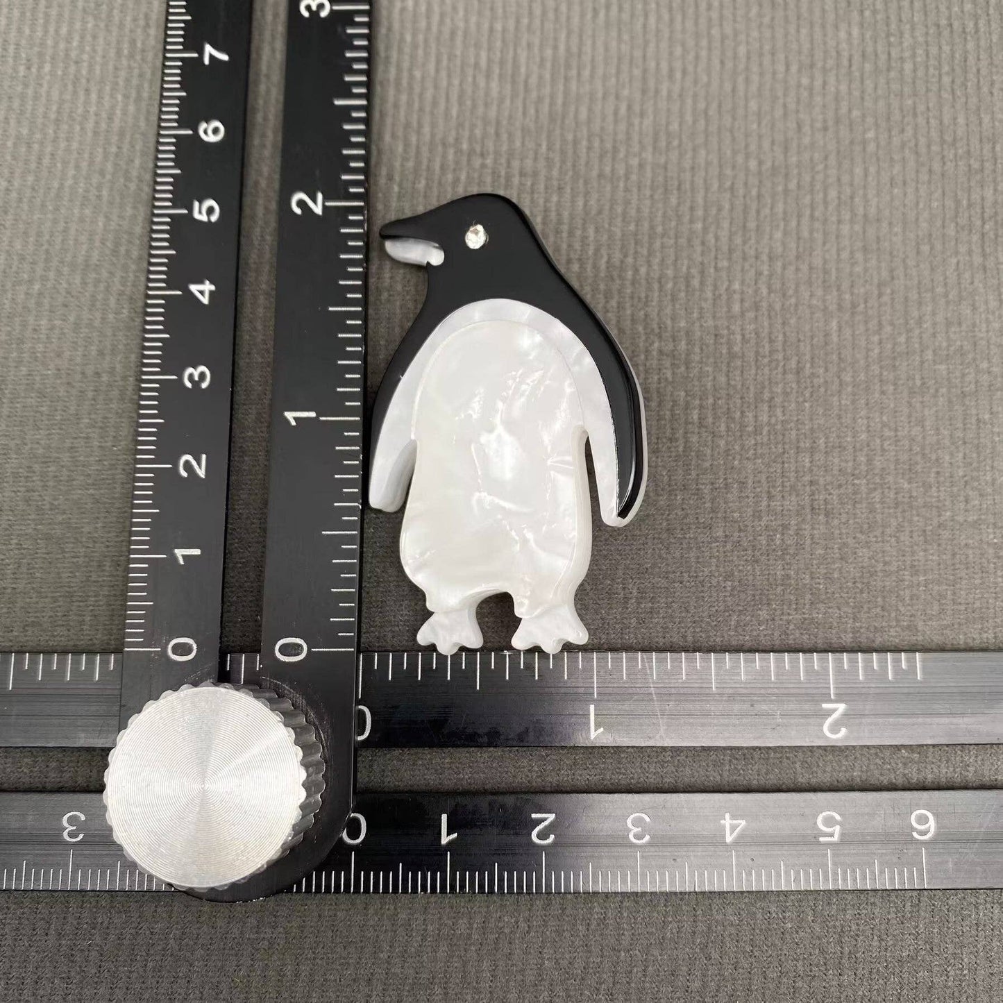 Penguin Acrylic Brooch