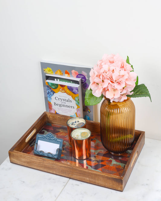 Horse Resin/Wood Decorative Trays - 3 sizes