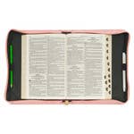 Strength & Dignity Rose Medium Size Bible Cover Prov. 31:25