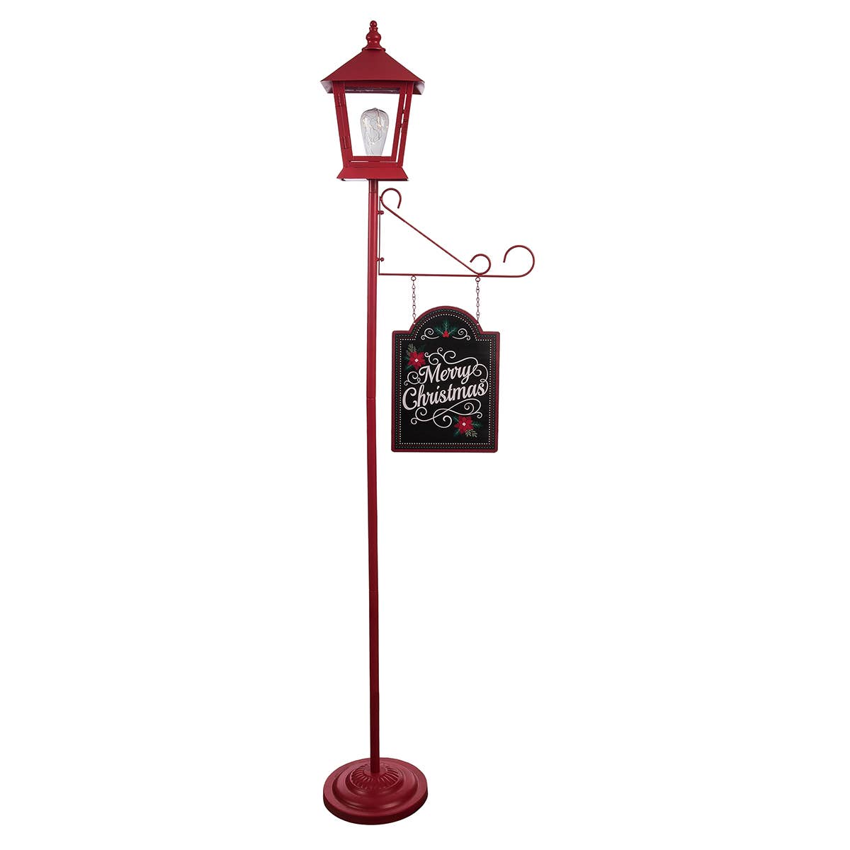Christmas Lamp Post LED Decorative Figurine