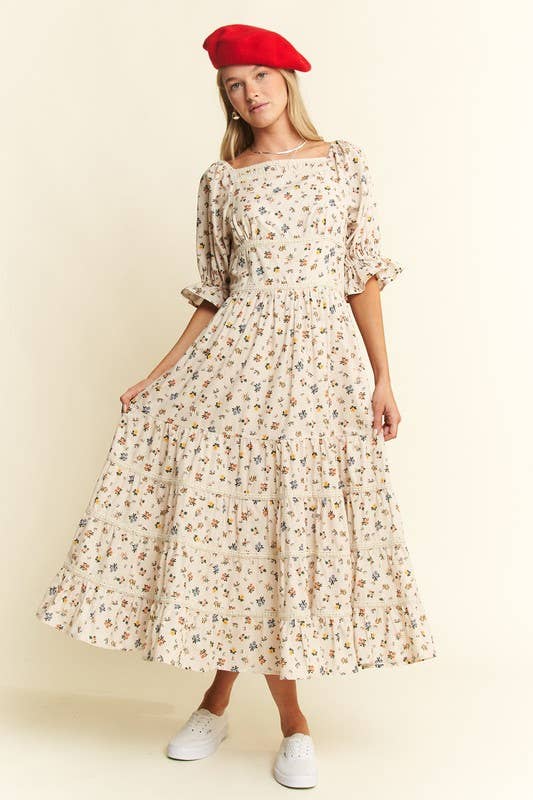DITSY FLORAL PRINT DRESS