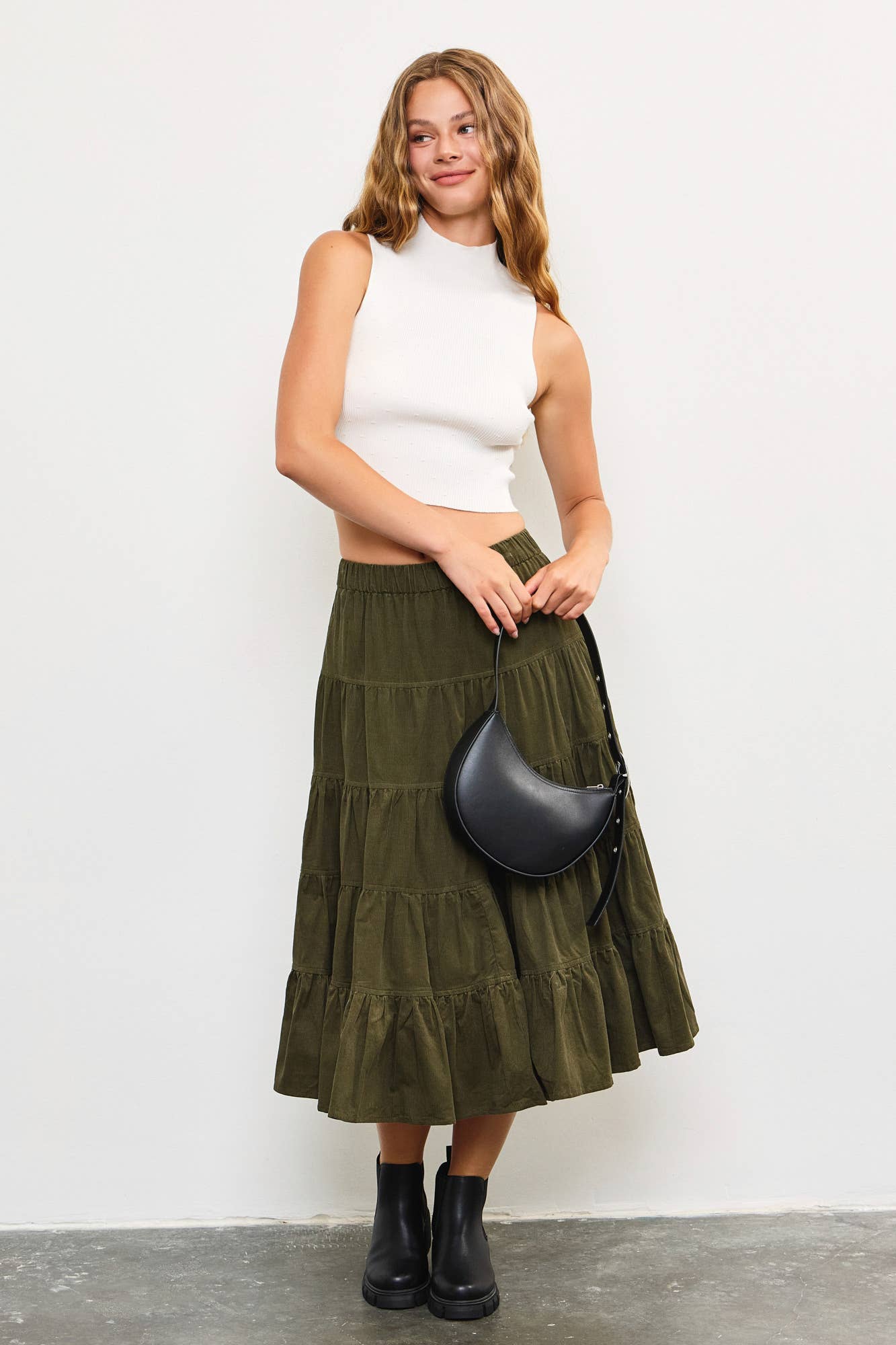 TIERED SKIRT