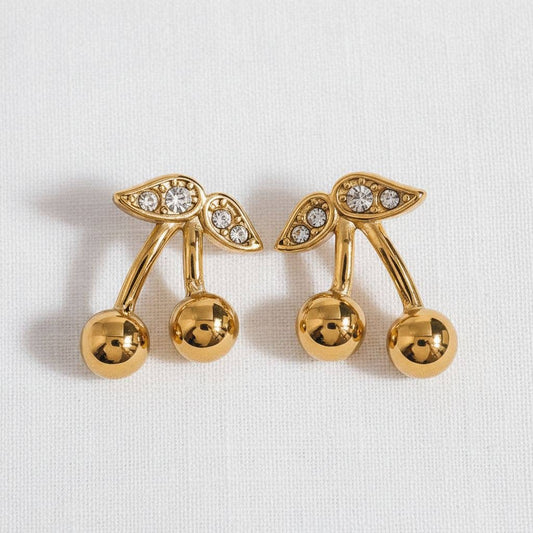 Charming Cherry Earrings