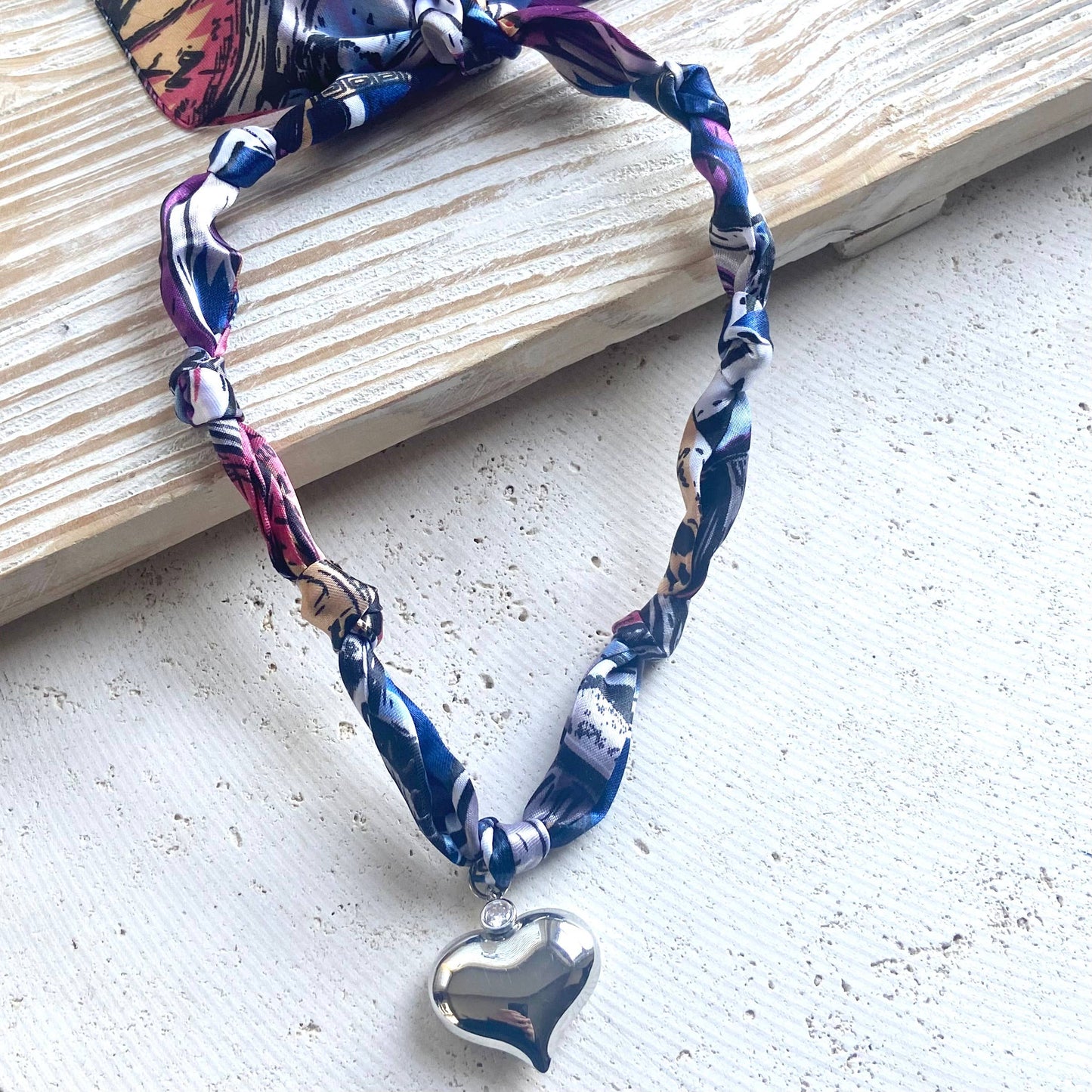 Scarf necklace charms pendants spring summer 2025