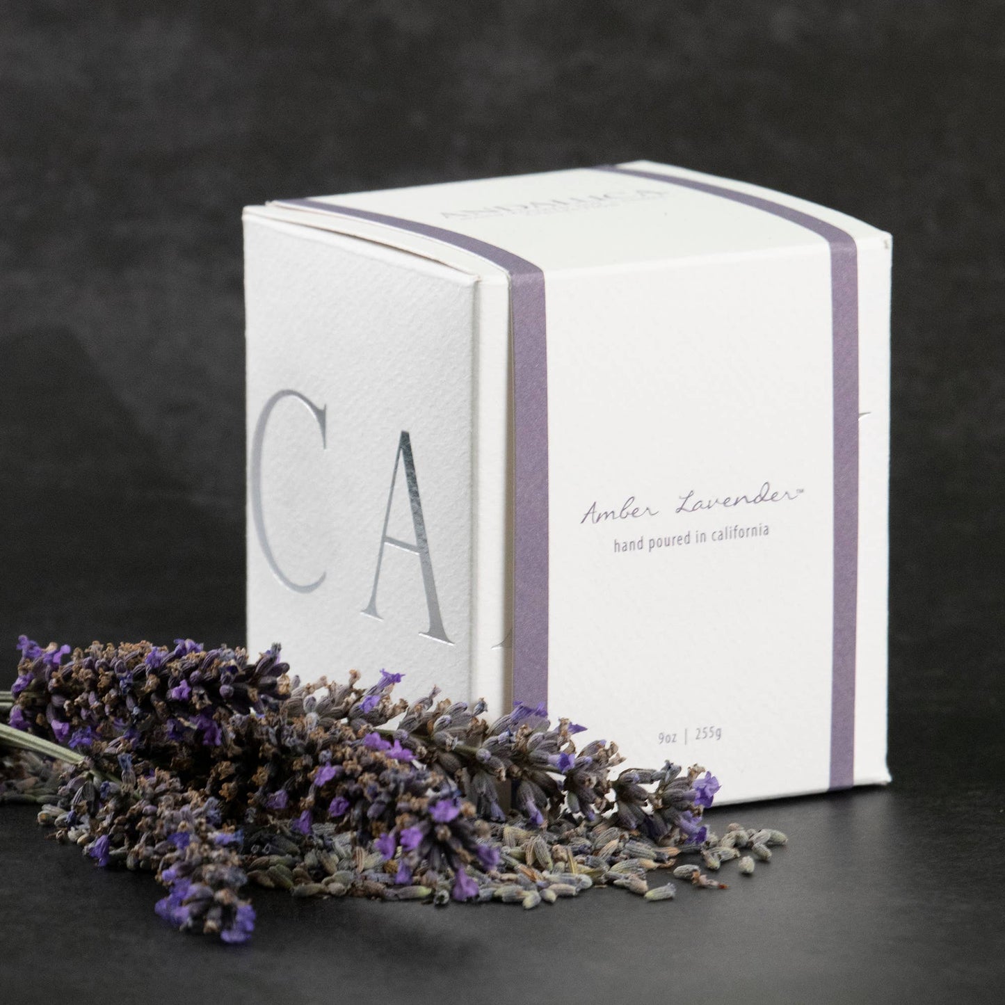 Amber Lavender 9 oz Candle