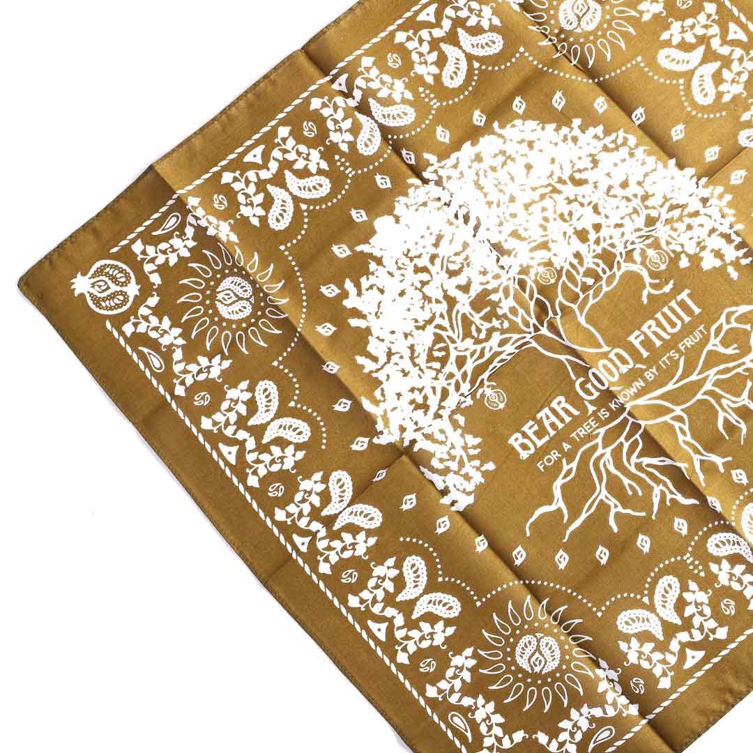 Bear Good Fruit Olive Bandana